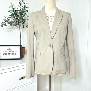 Rafaella Beige Cream Blazer Size 4